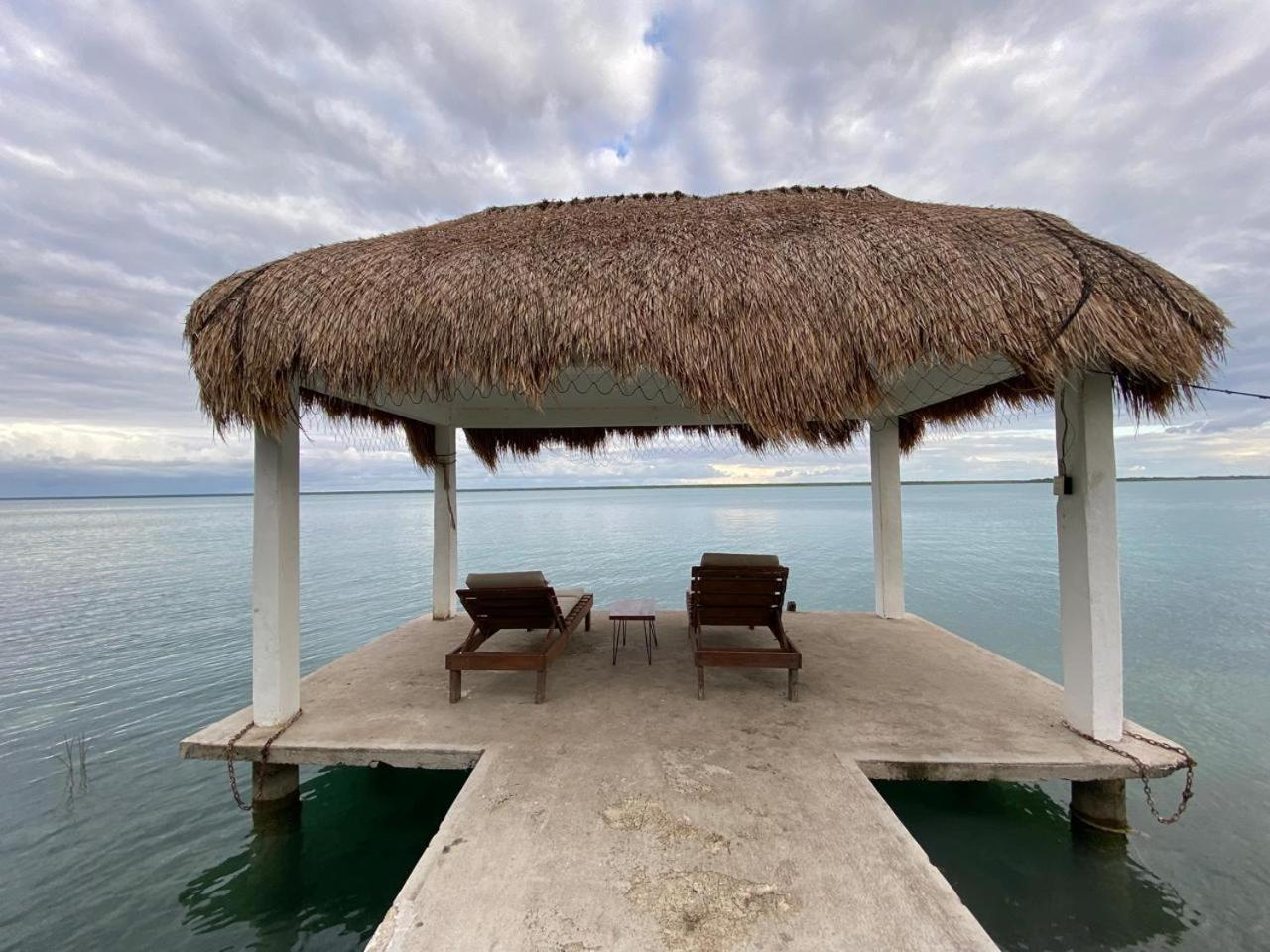 Casa Pescador Bacalar Villa Kültér fotó